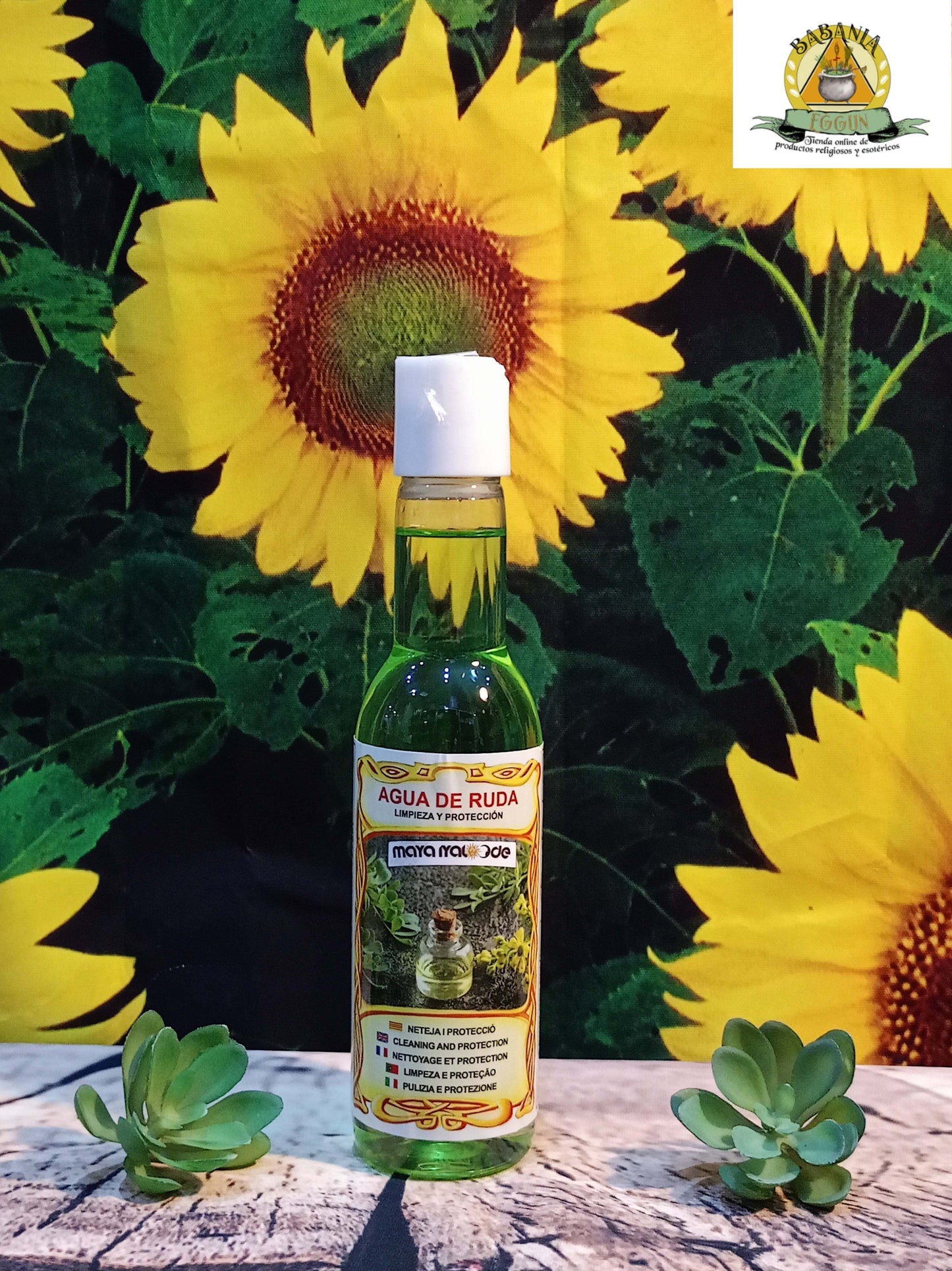 AGUA DE RUDA 200 ML (limpieza y protección)