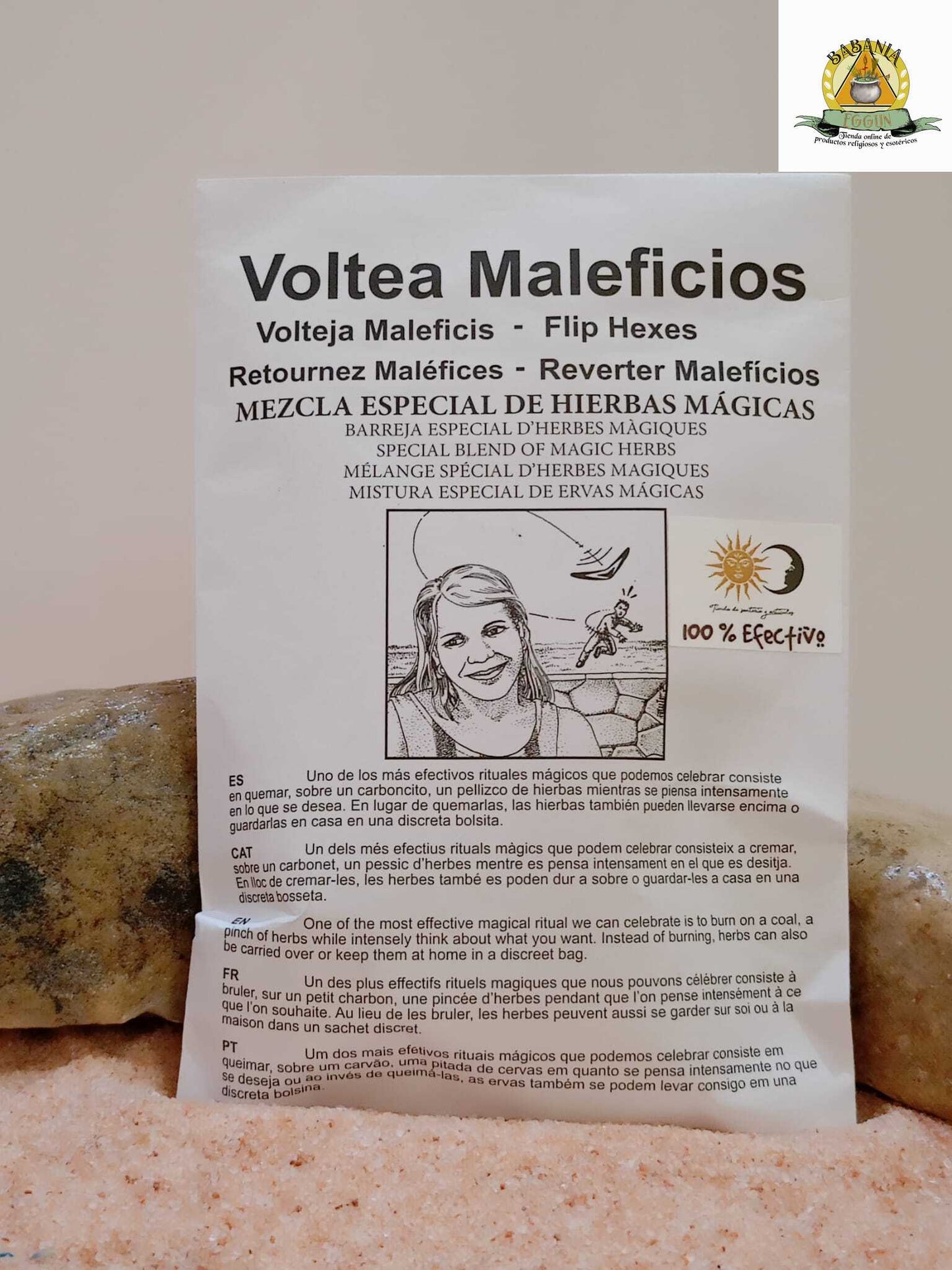 HIERVA VOLTEO (voltea maleficios)