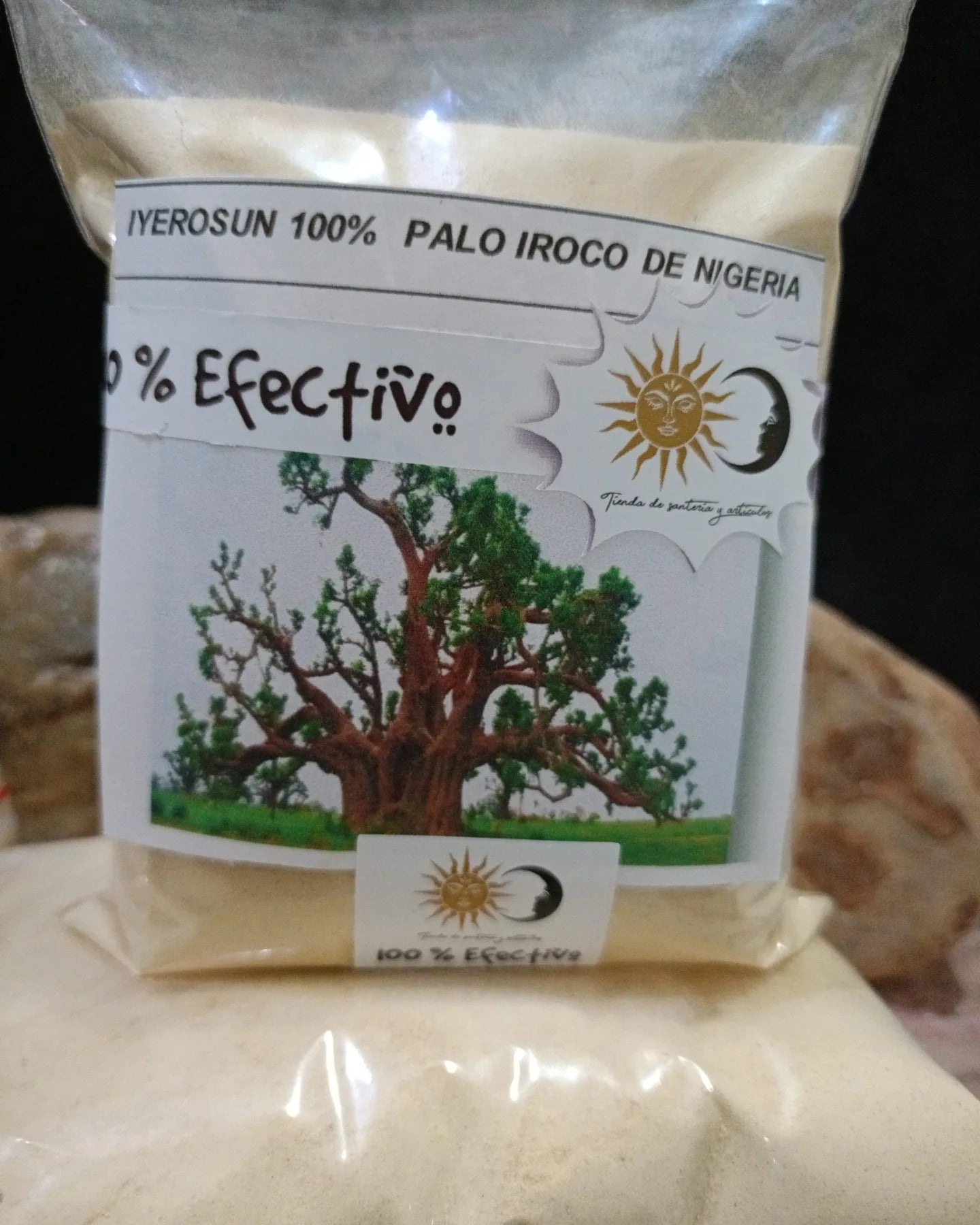 IYEROSUN 100% PURO PALO IROCO DE NIGERIA 100G