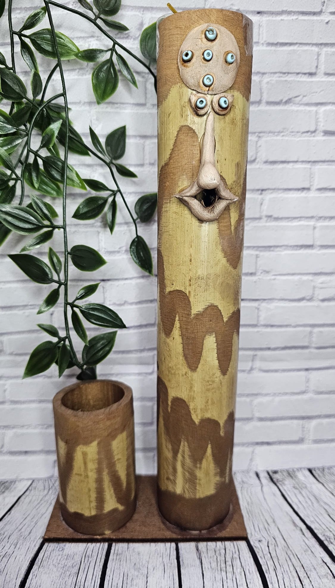 QUEMADOR ARTESANAL BABA BOO 35 CM APROX