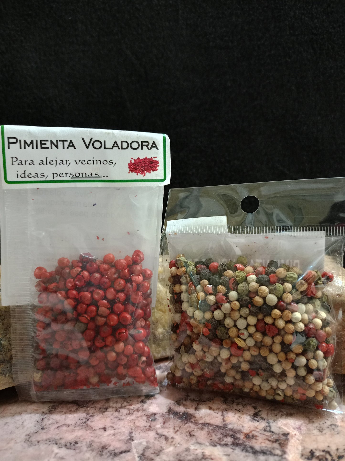 7 PIMIENTA VOLADORA 7 PIMIENTAS