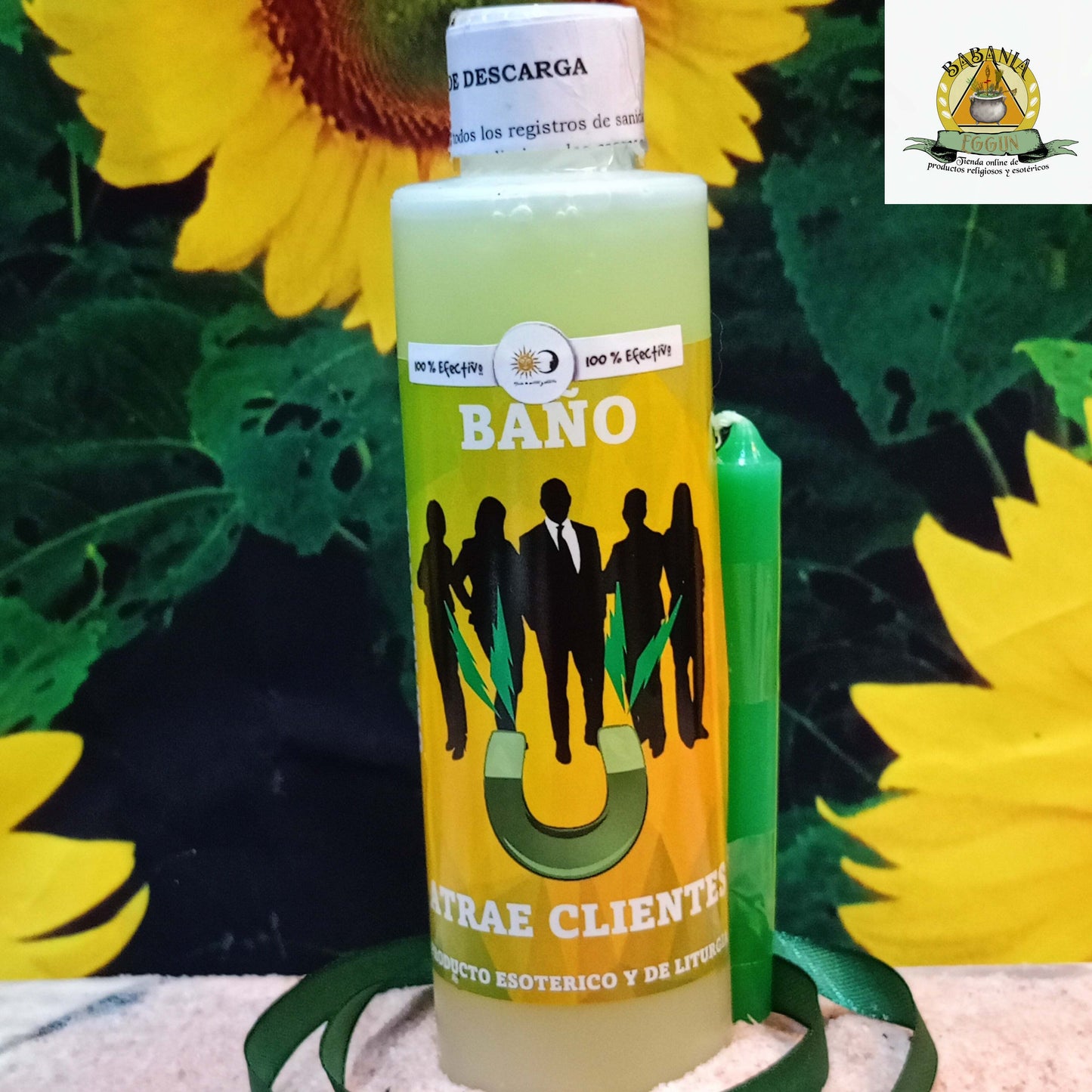 BAÑO JABONOSO ATRAE CLIENTE