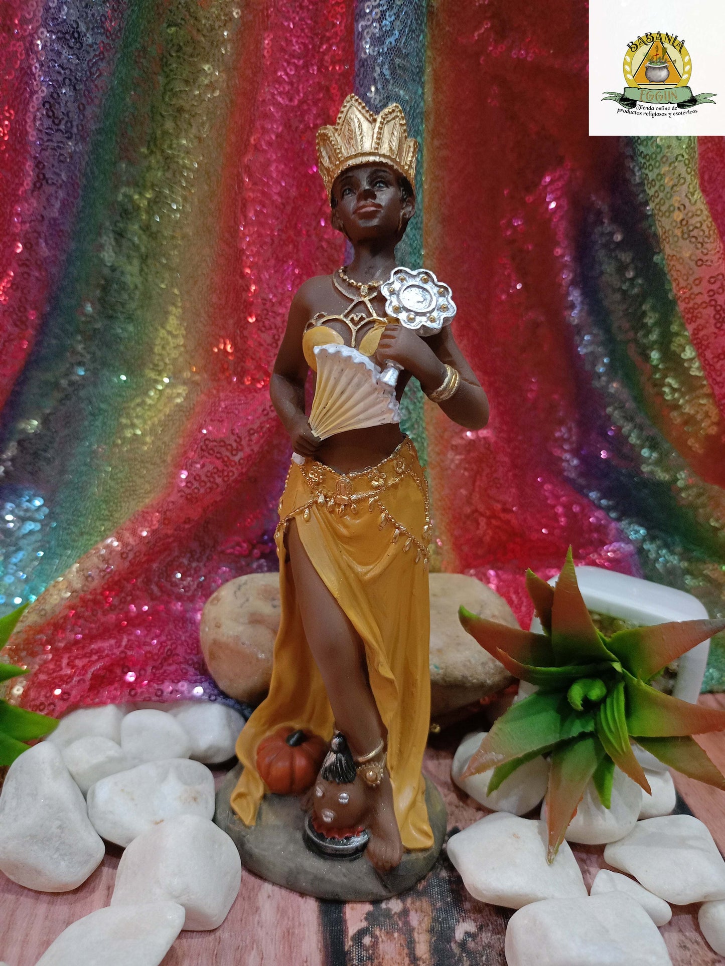 OSHUN 21 CM (CARIDAD DEL COBRE)