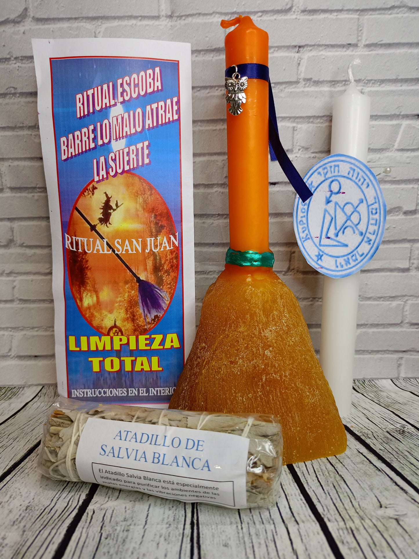 RITUAL ESCOBA LIMPIEZA TOTAL + INSTRUCCIONES san juan