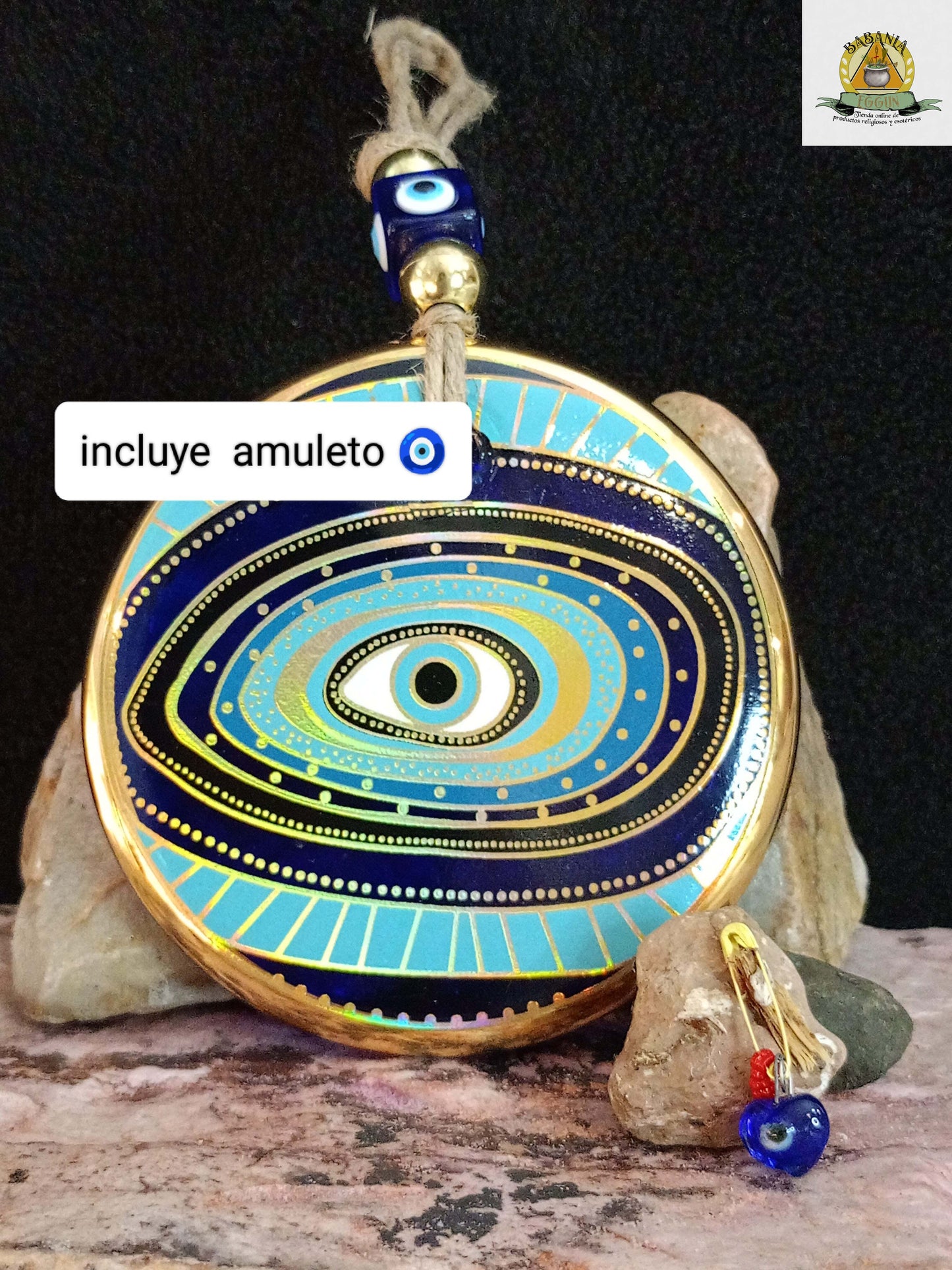 COLGANTE PARED, MAL DE OJO PROTECCION DE LA CASA ( amuleto)