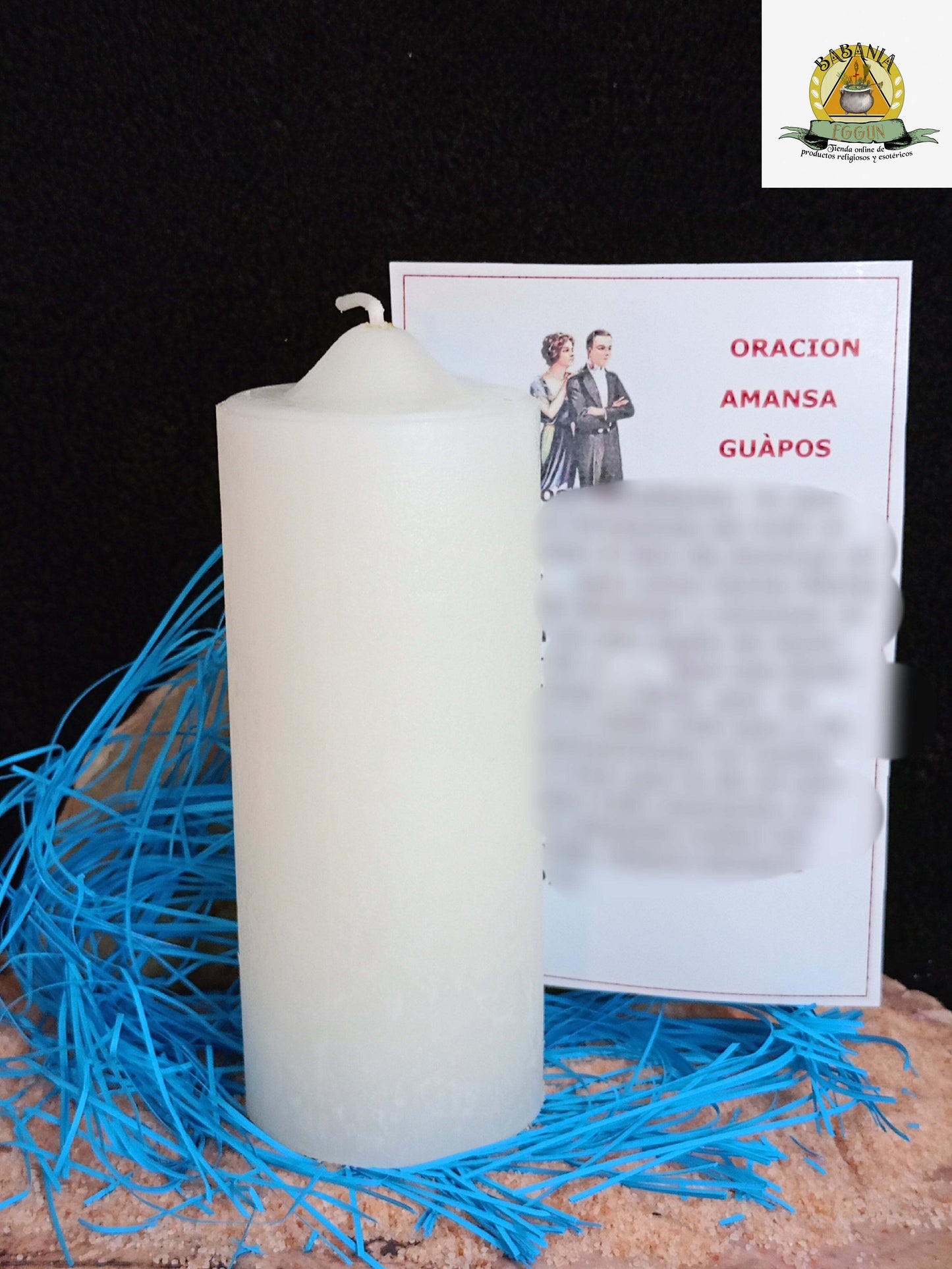 VELON CON ORACION AMANSA GUAPO