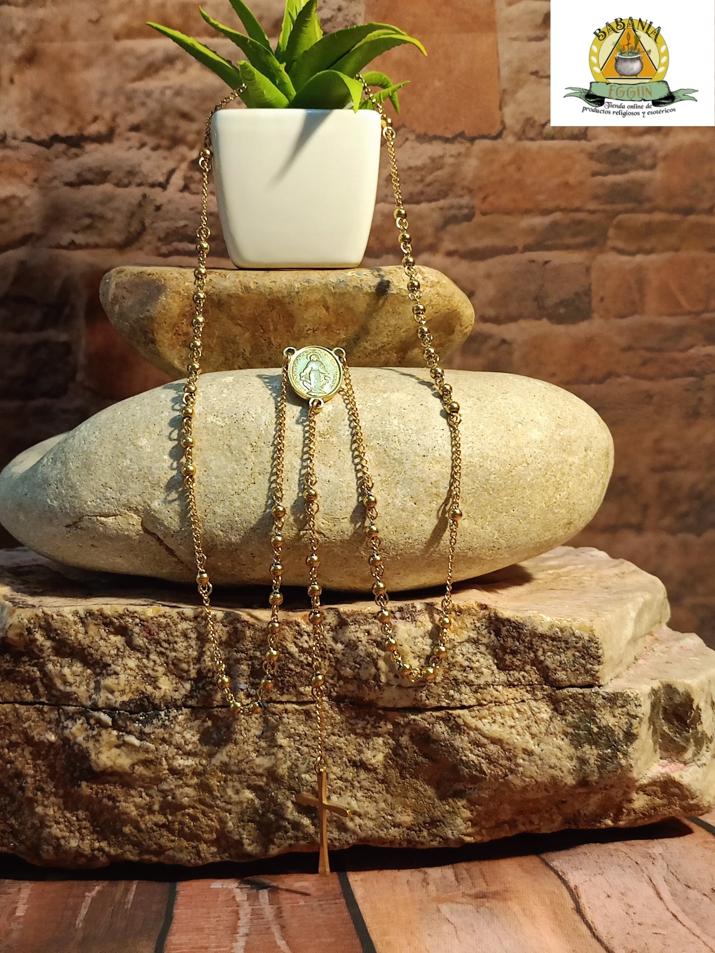 ROSARIO DE ACERO 60CM