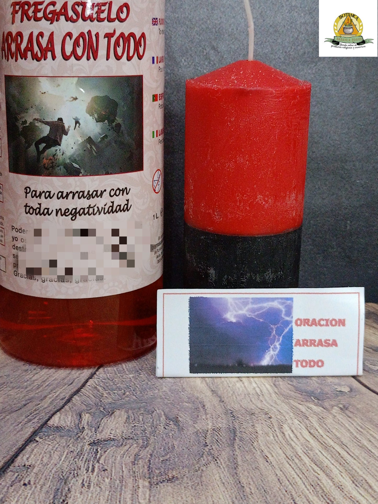 VELON ARRASA CON TODO+ ORACION