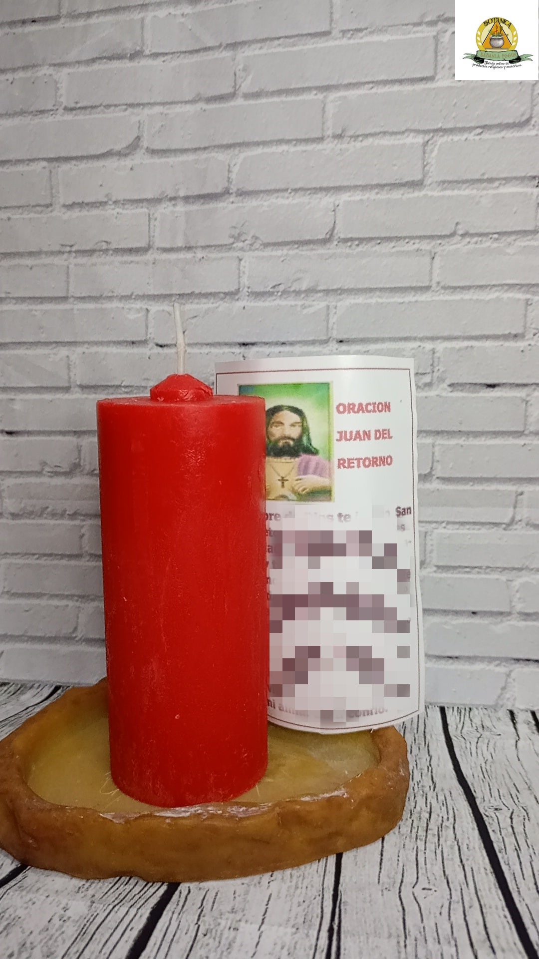 VELON DON JUAN DEL RETORNO+ ORACION