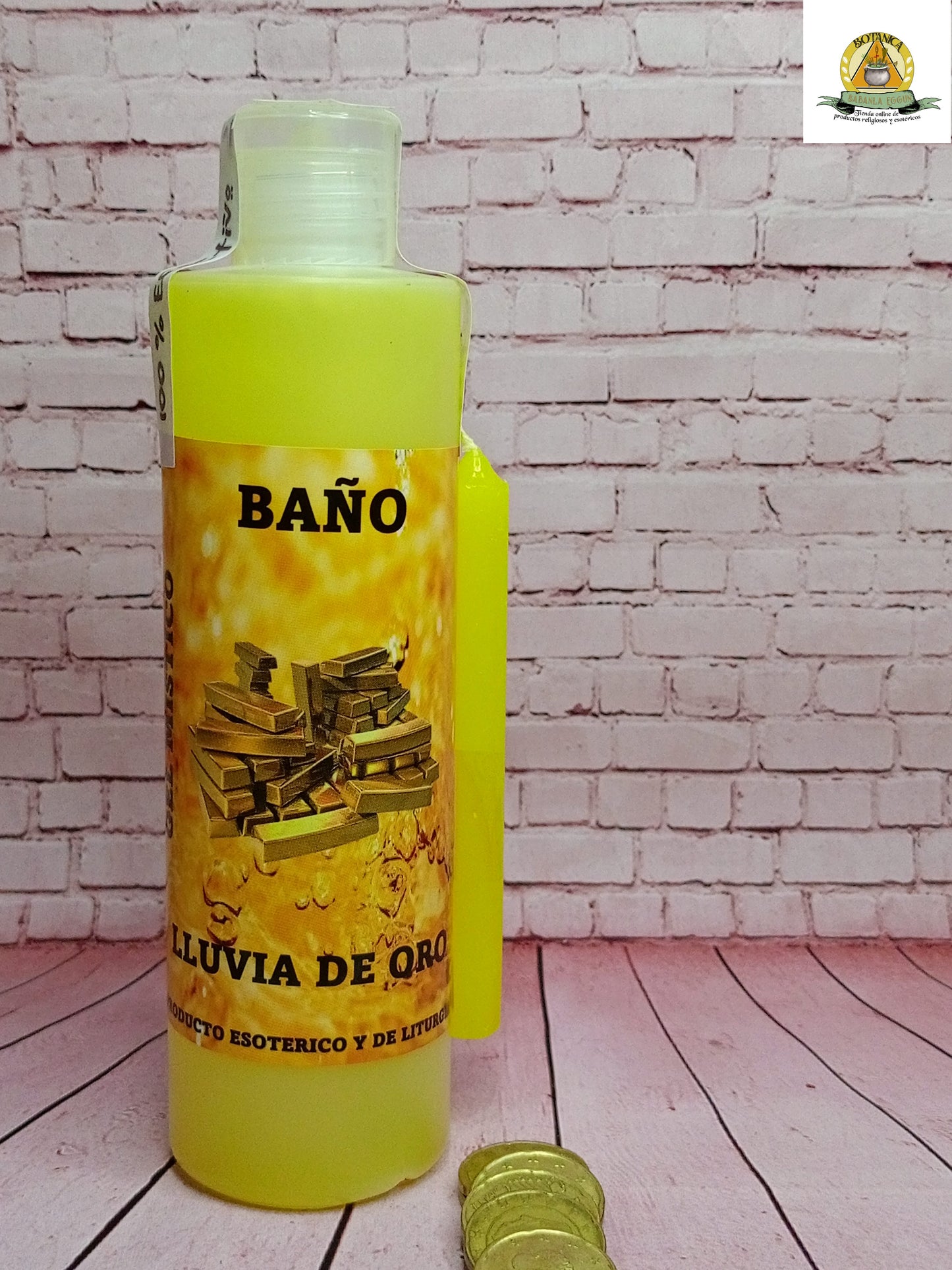 BAÑO JABONOSO LLUVIA DE ORO