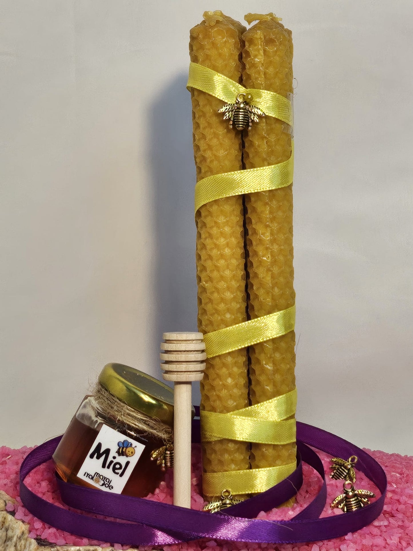 AMARRE POTENTE DE MIEL DE AMOR X 3UN VELAS DE CERA VIRGEN RITUALES