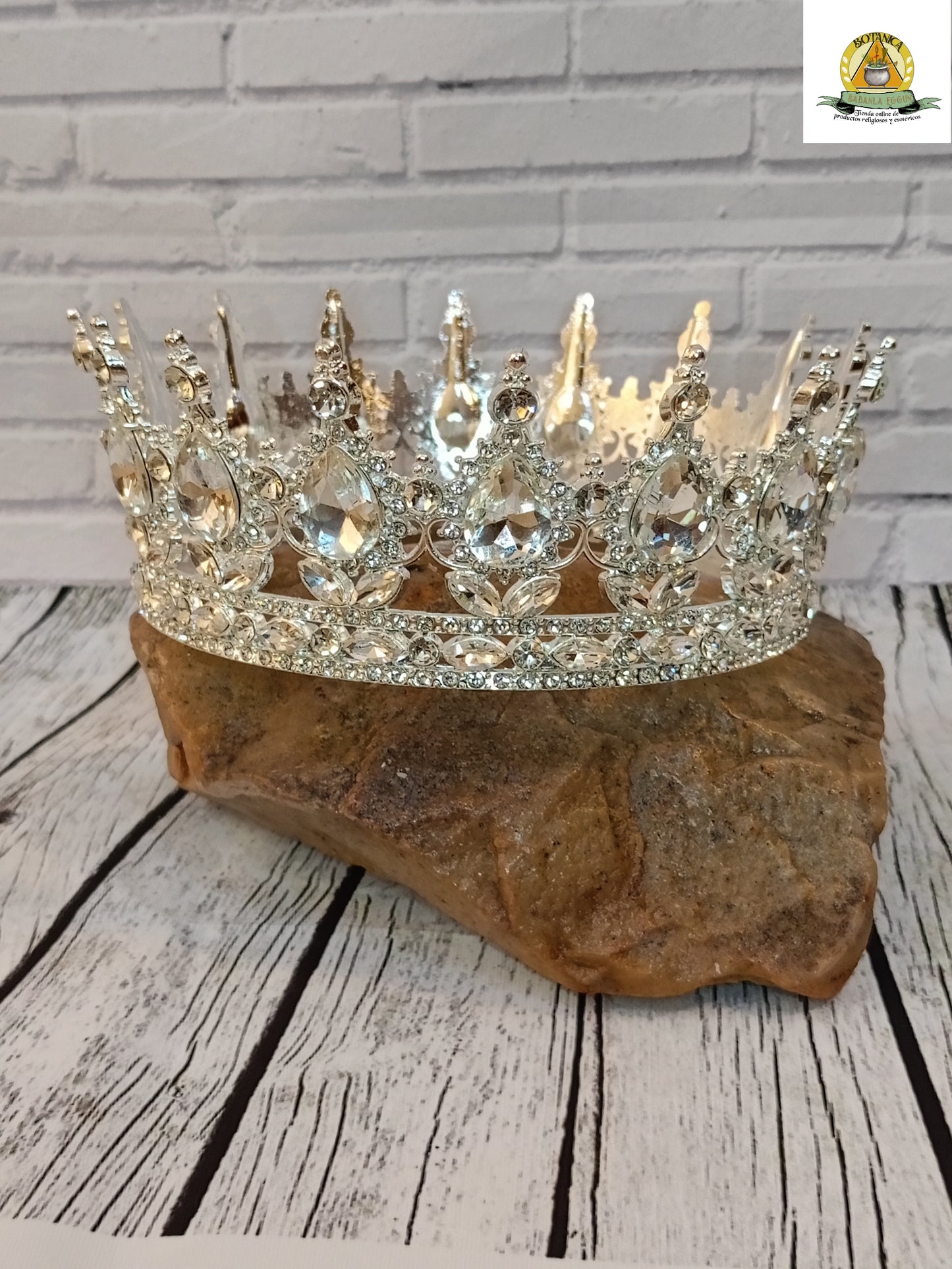 CORONA DECORACION SANTO OBATALA