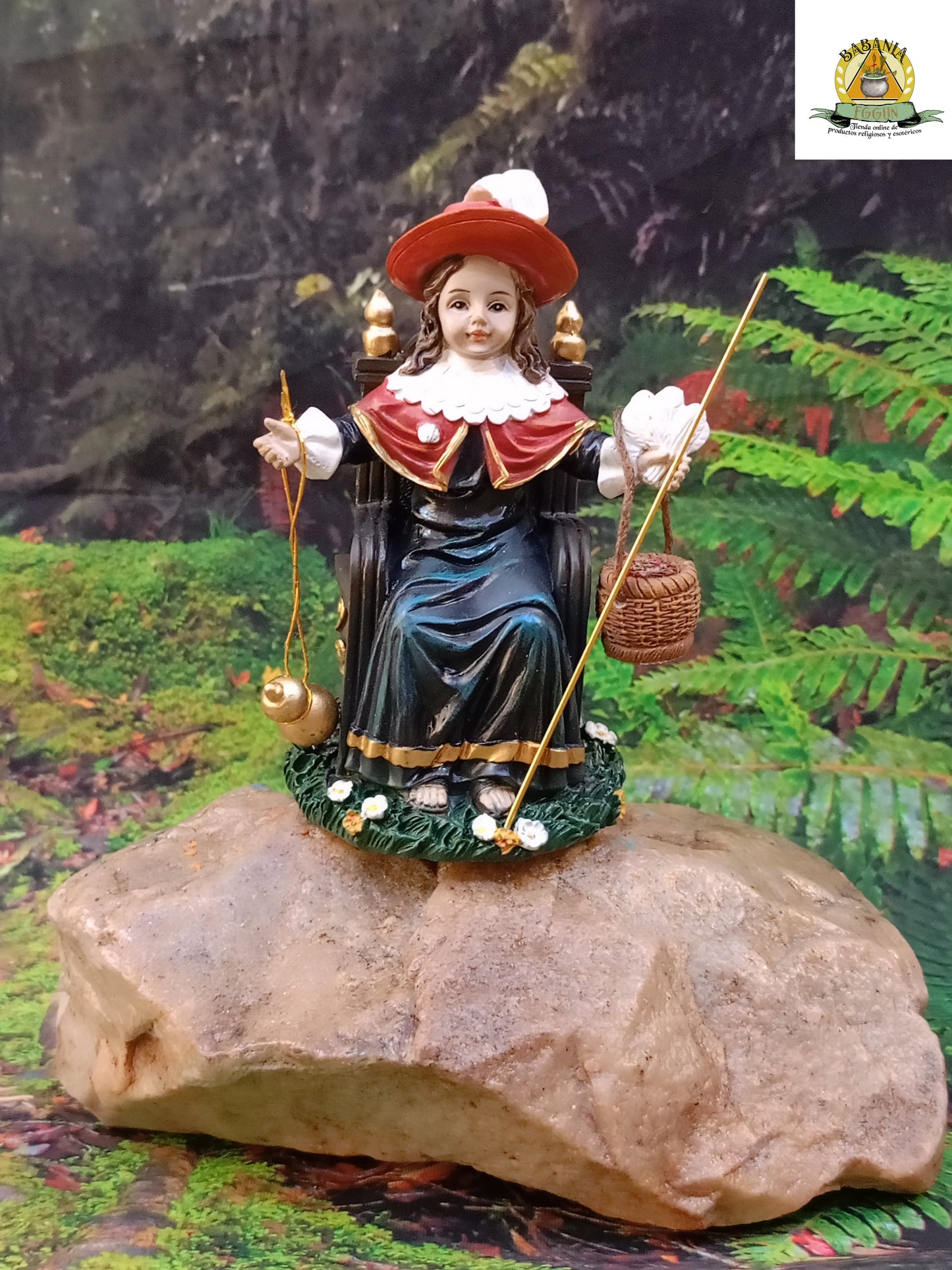 ESTATUA NIÑO ATOCHA 10CM