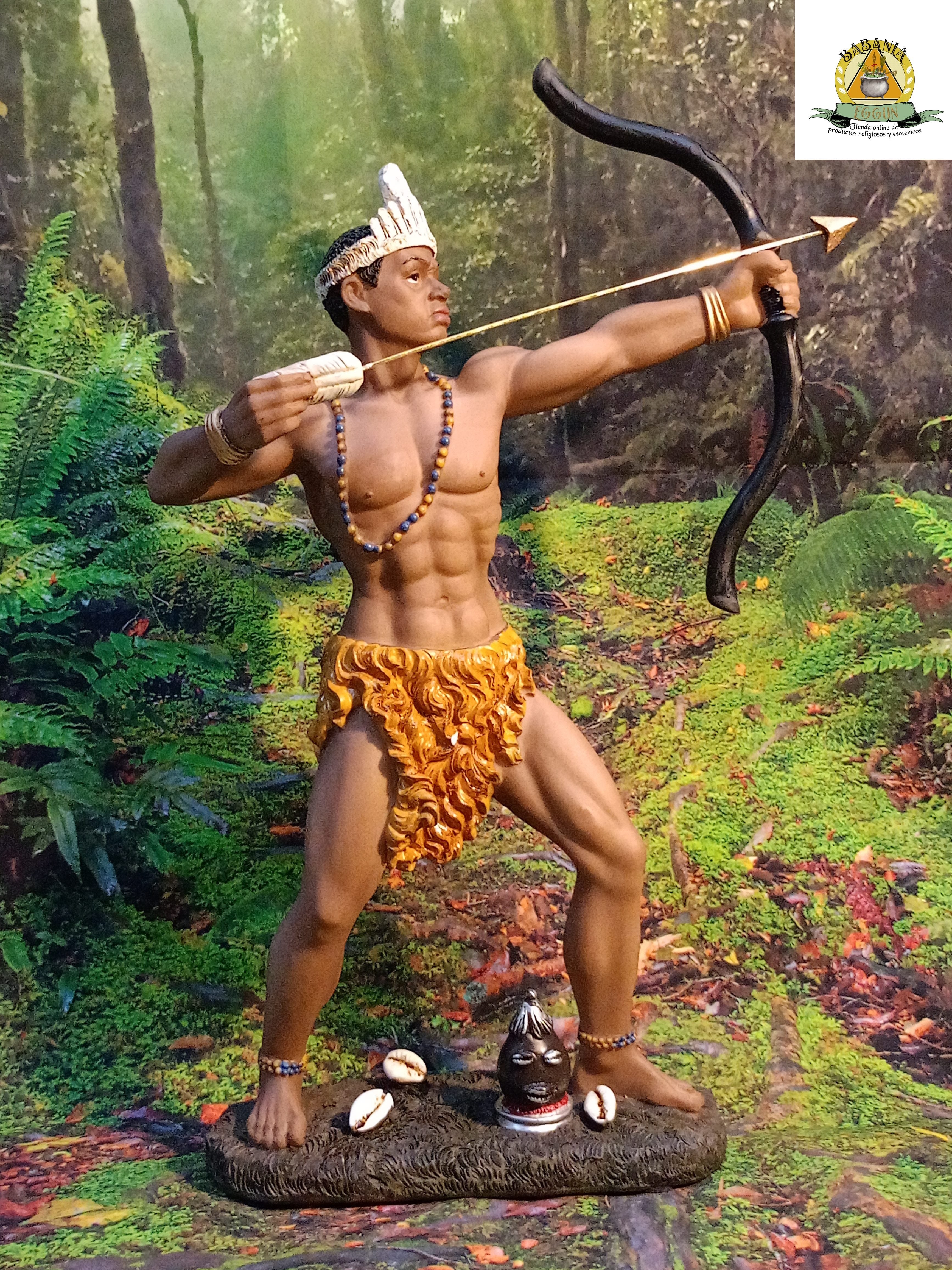 ESTATUA OSHOSI 30CM