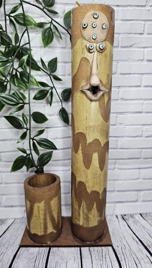 QUEMADOR ARTESANAL BABA BOO 35 CM APROX