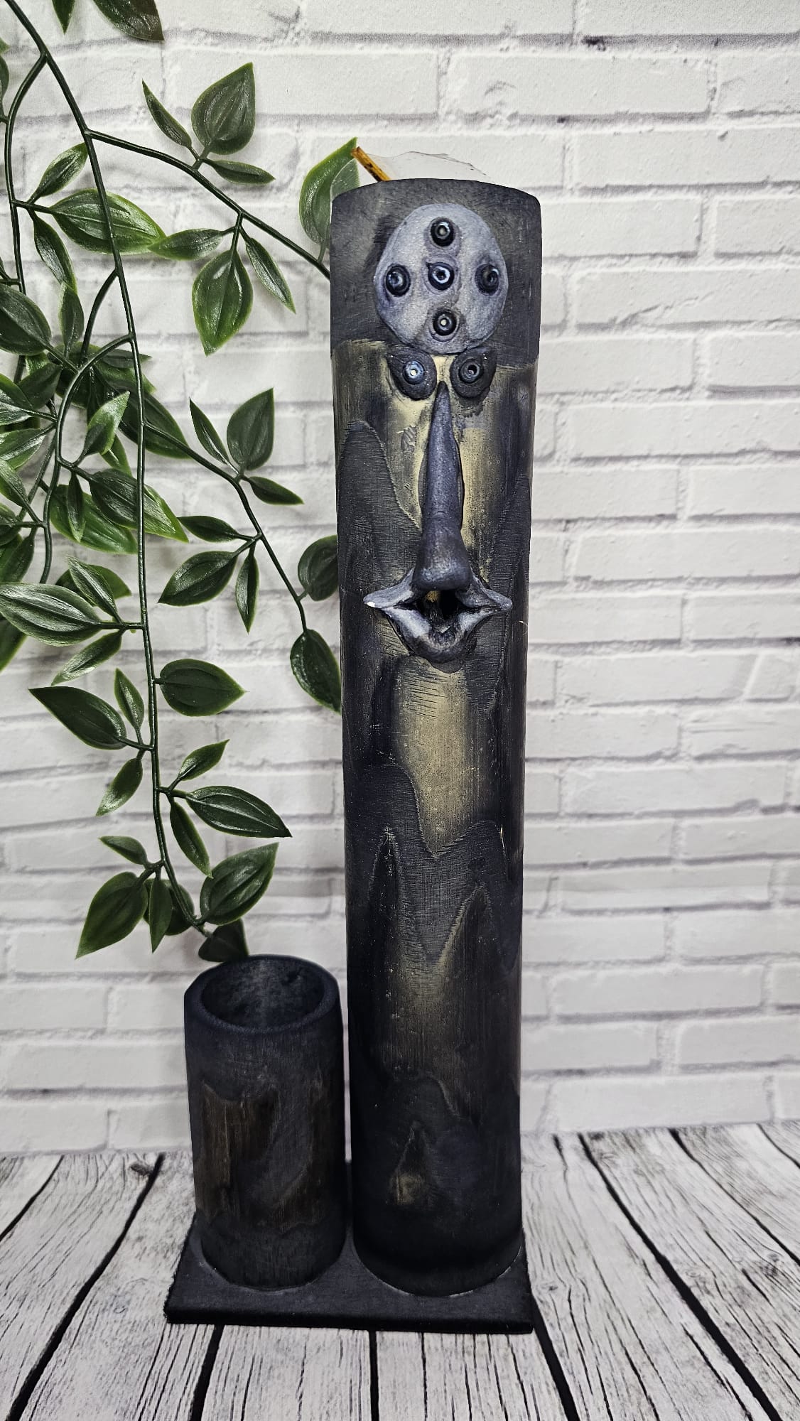 QUEMADOR ARTESANAL BABA BOO 35CM APROX