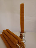 Candela a nido d'ape 18 cm 100% cera vergine
