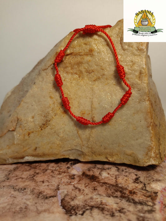 PULSERA DE LOS 7 NUDOS