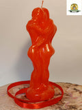VELA UNION MUJER-MUJER 14cm (rojo)