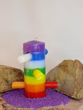 VELON 7 MECHAS CHAKRAS ( 7 potencias africanas)