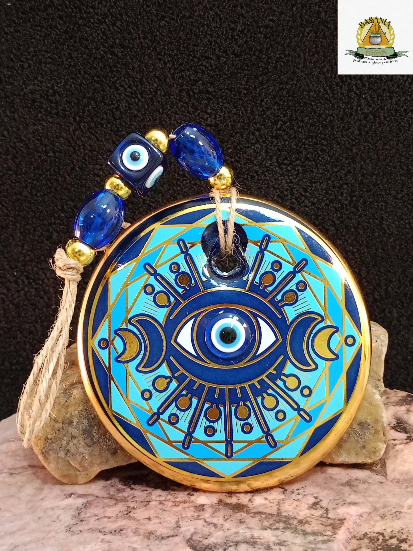 Colgante Ojo que todo lo ve (protección hogar)