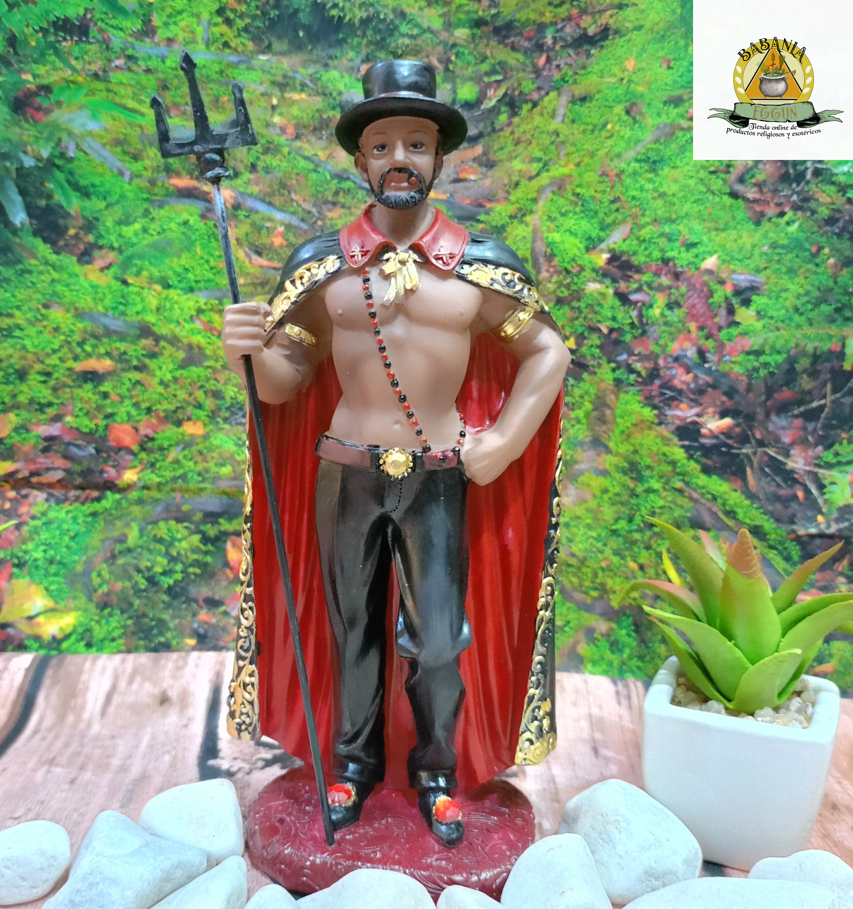 ESTATUA EXU 21 CM