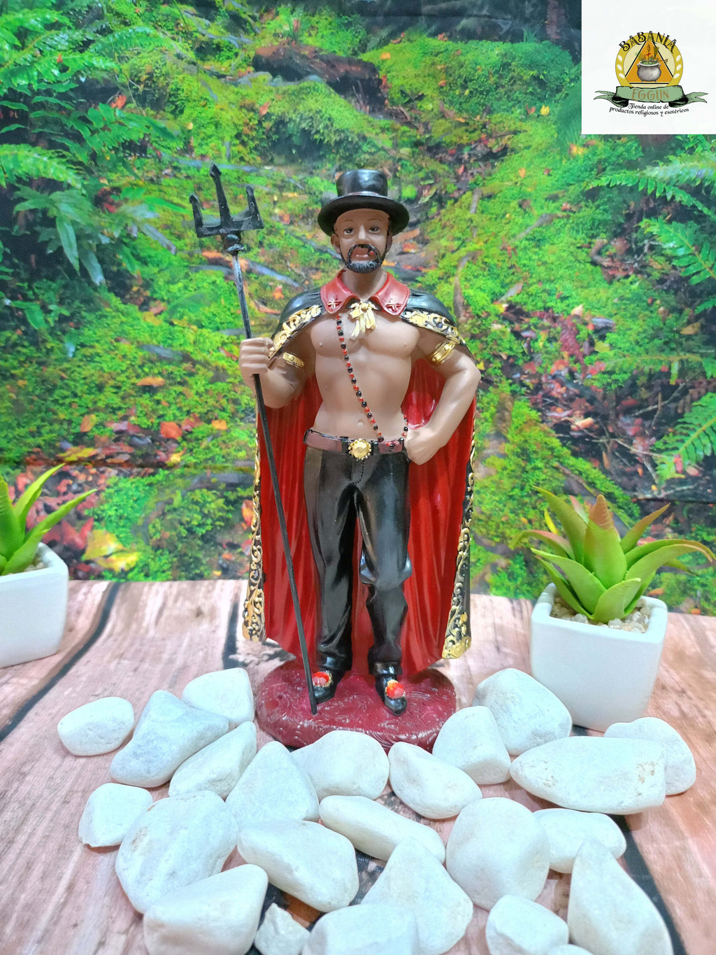 ESTATUA EXU 21 CM