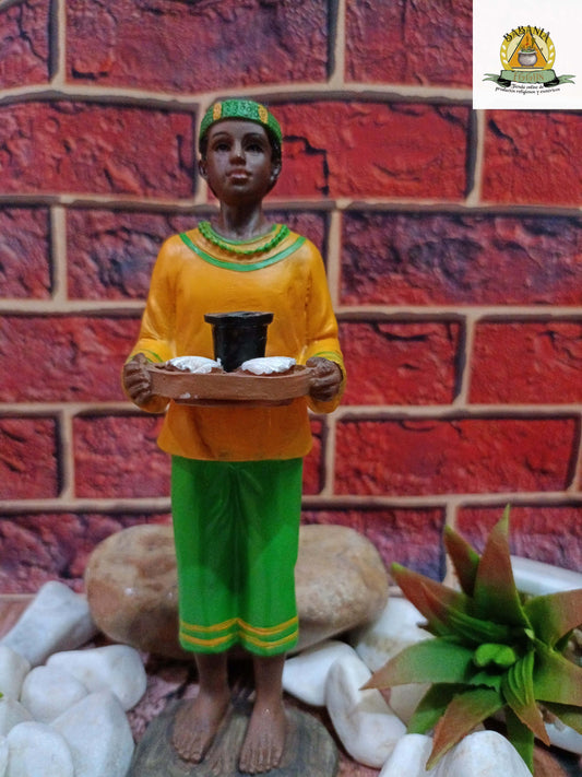 ESTATUA ORULA  ( ORUNMILA) 20 CM