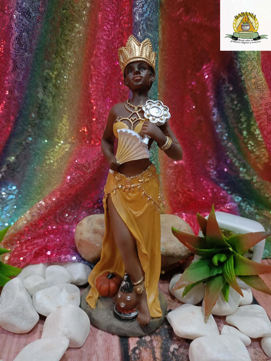 OSHUN 21 CM (CARIDAD DEL COBRE)