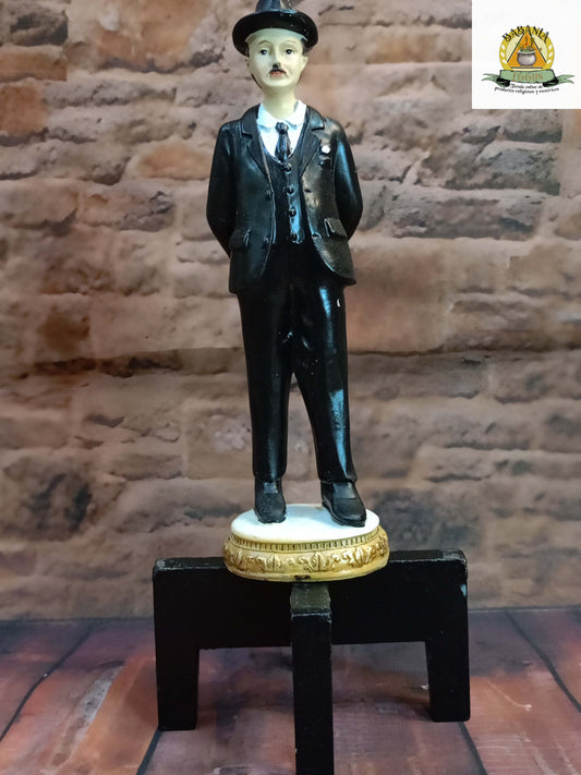 ESTATUA JOSE GREGORIO NEGRO 20CM