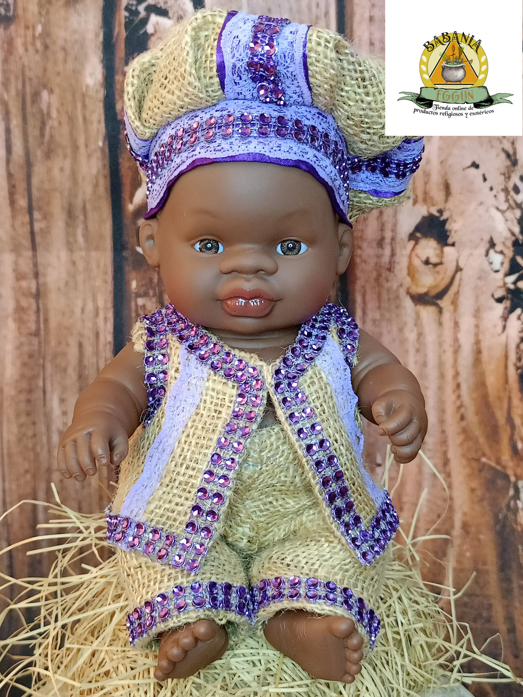 MUÑECOS  AFRICANO SANTO 21 CM (ELEGGUA,OGGUN,OBATALA,OYA,YEMAYA,OSHUN,IBEYIS)