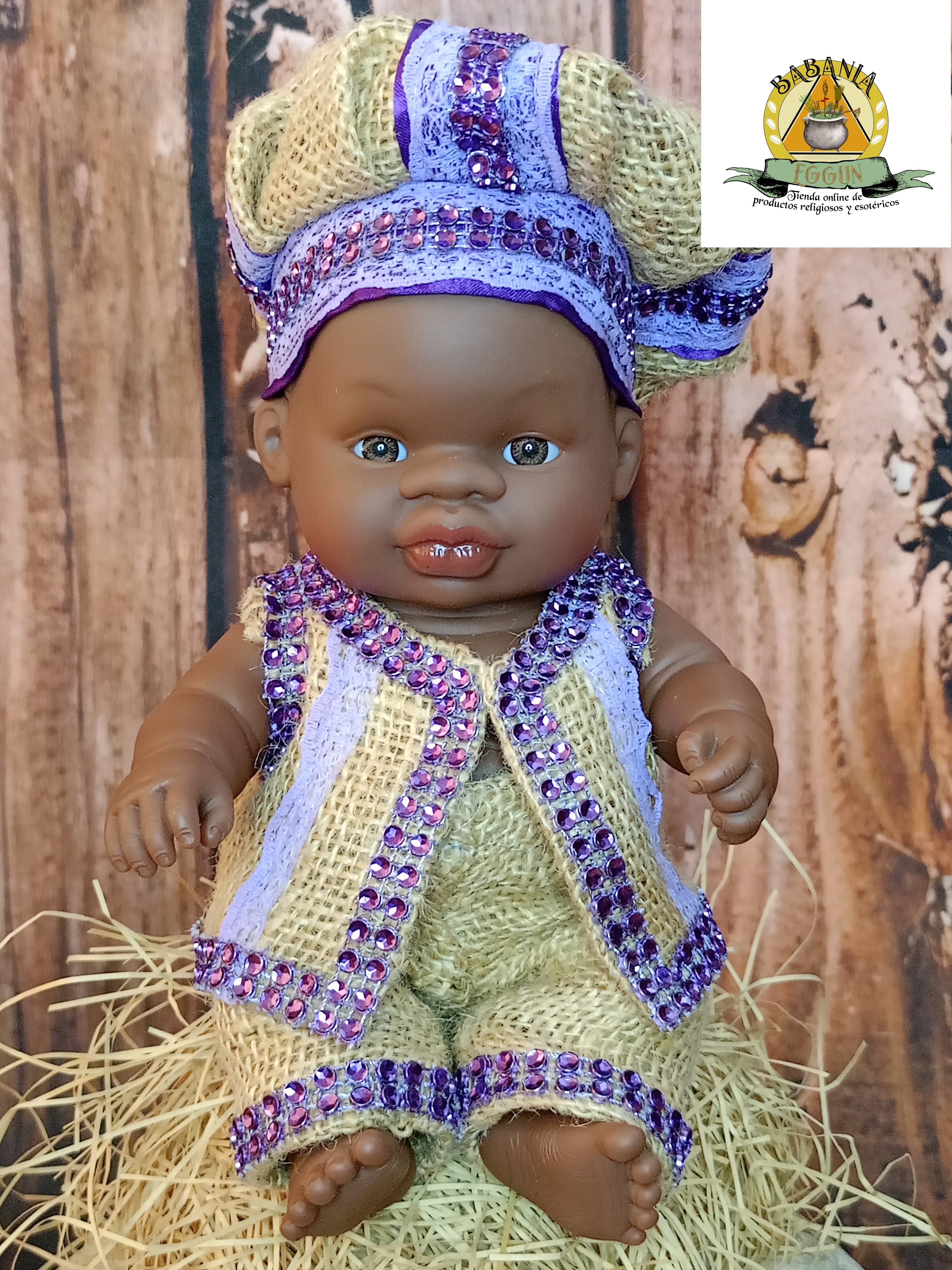 MUÑECOS  AFRICANO SANTO 21 CM (ELEGGUA,OGGUN,OBATALA,OYA,YEMAYA,OSHUN,IBEYIS)