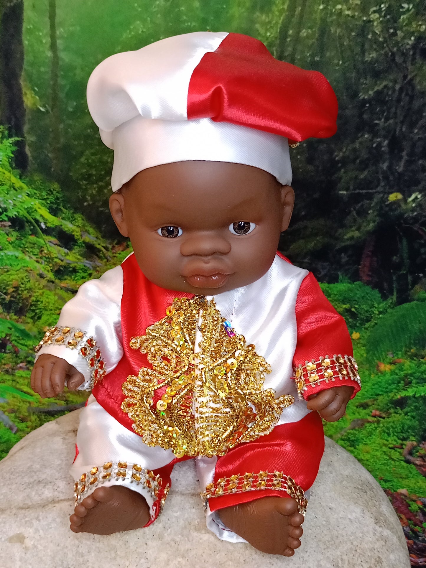 MUÑECOS  AFRICANO SANTO 21 CM (ELEGGUA,OGGUN,OBATALA,OYA,YEMAYA,OSHUN,IBEYIS)