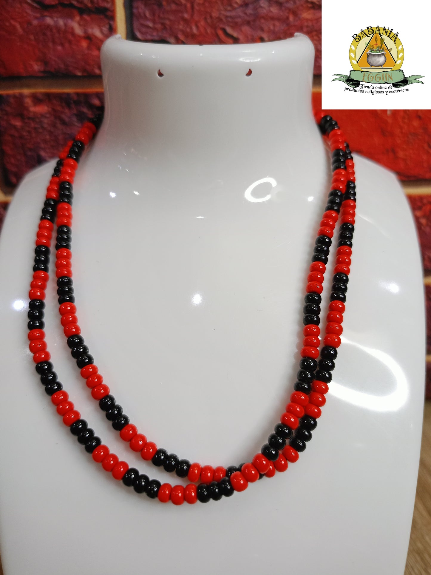 COLLAR DE ELEGGUA SIMPLE 60CM