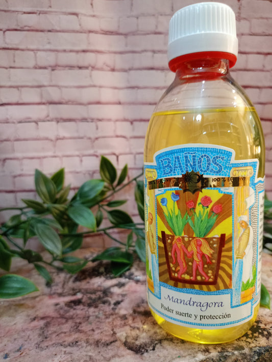 BAÑO DESCARGA MANDRAGORA 250ML protección invisibilizacion suerte