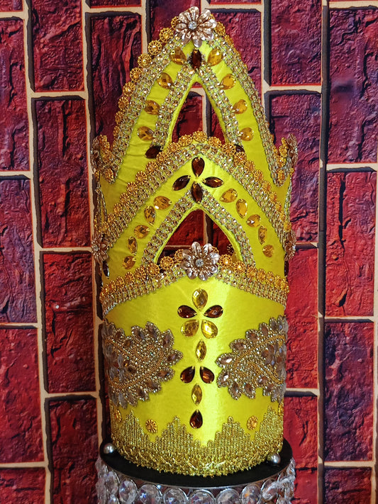 CORONA DECORADA OSHUN (personalizada)