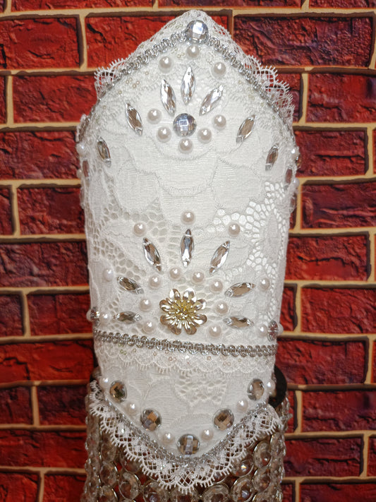 CORONA DECORADA OBATALA  (personalizada)