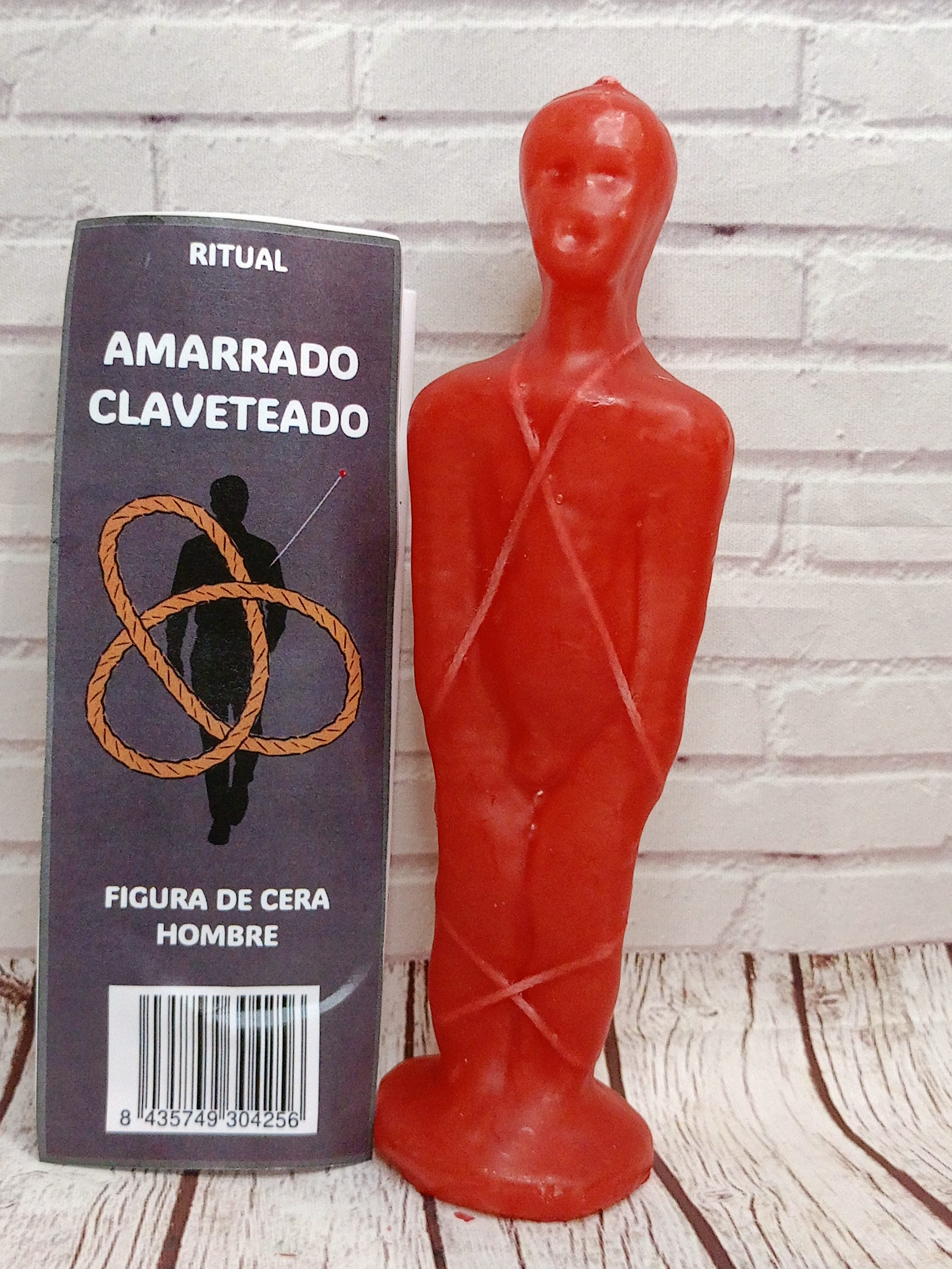 RITUAL AMARRADO Y CLAVETEADO ROJO
