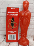 RITUAL AMARRADA Y CLAVETEADA ROJA