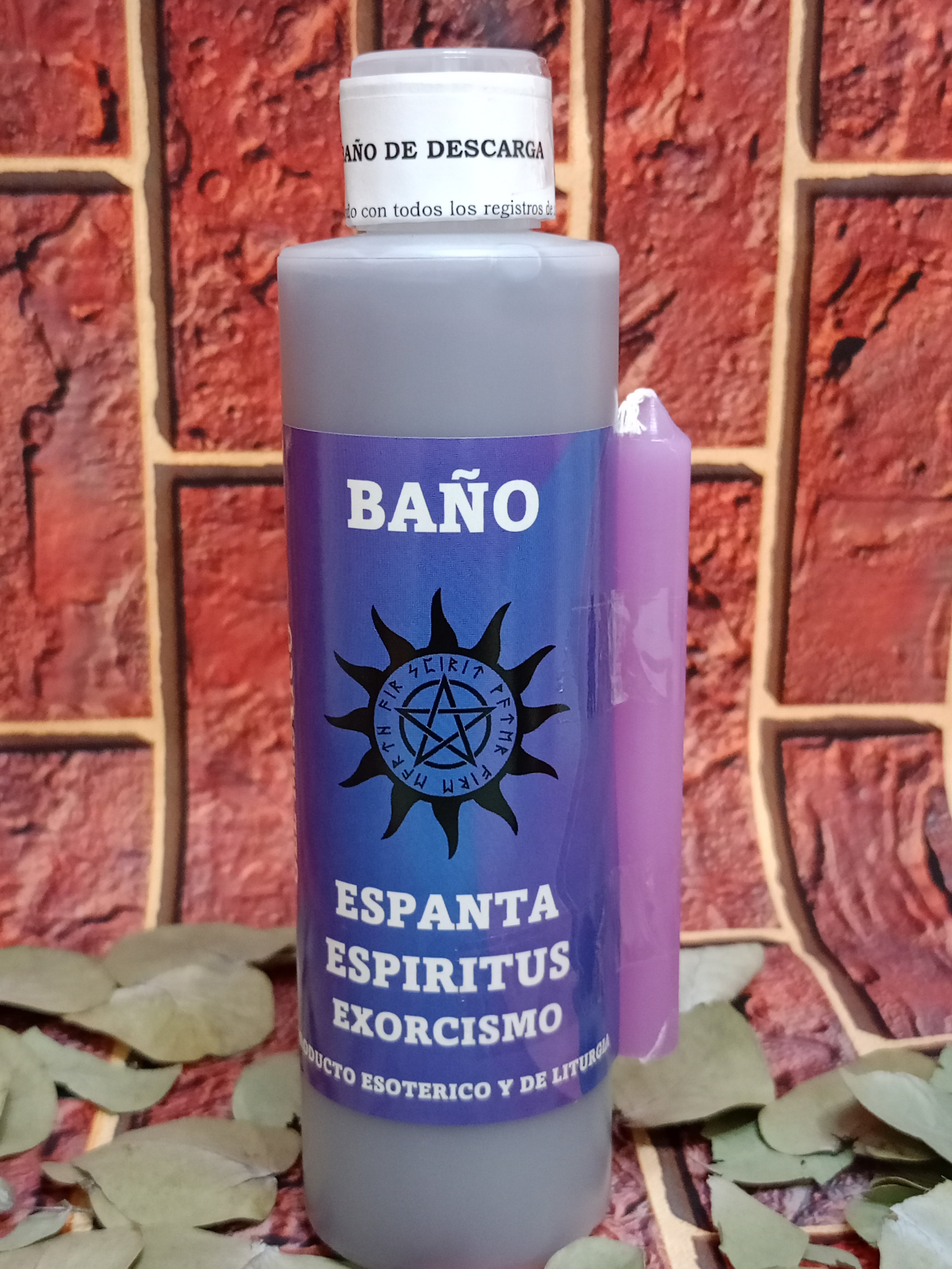 BAÑO ESPANTA ESPIRITUS- EXORCISMO