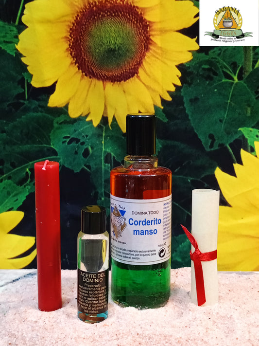 KIT COMPLETO CORDERITO MANSO (dominio)