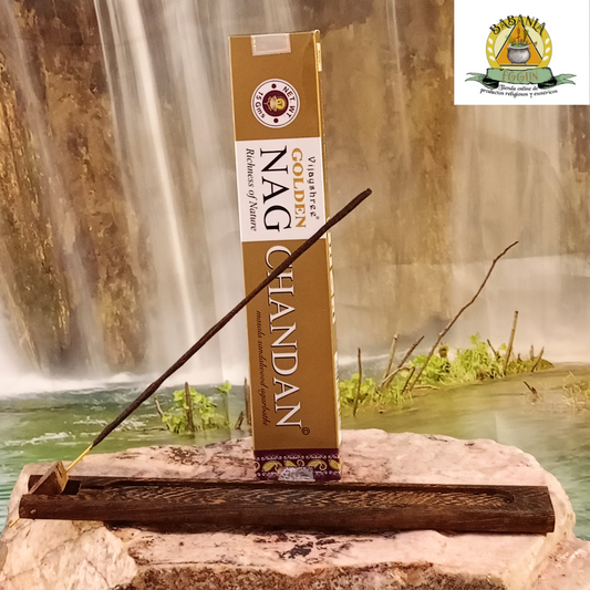 QUEMADOR INCIENSO DE LUJO  20 CM MADERA