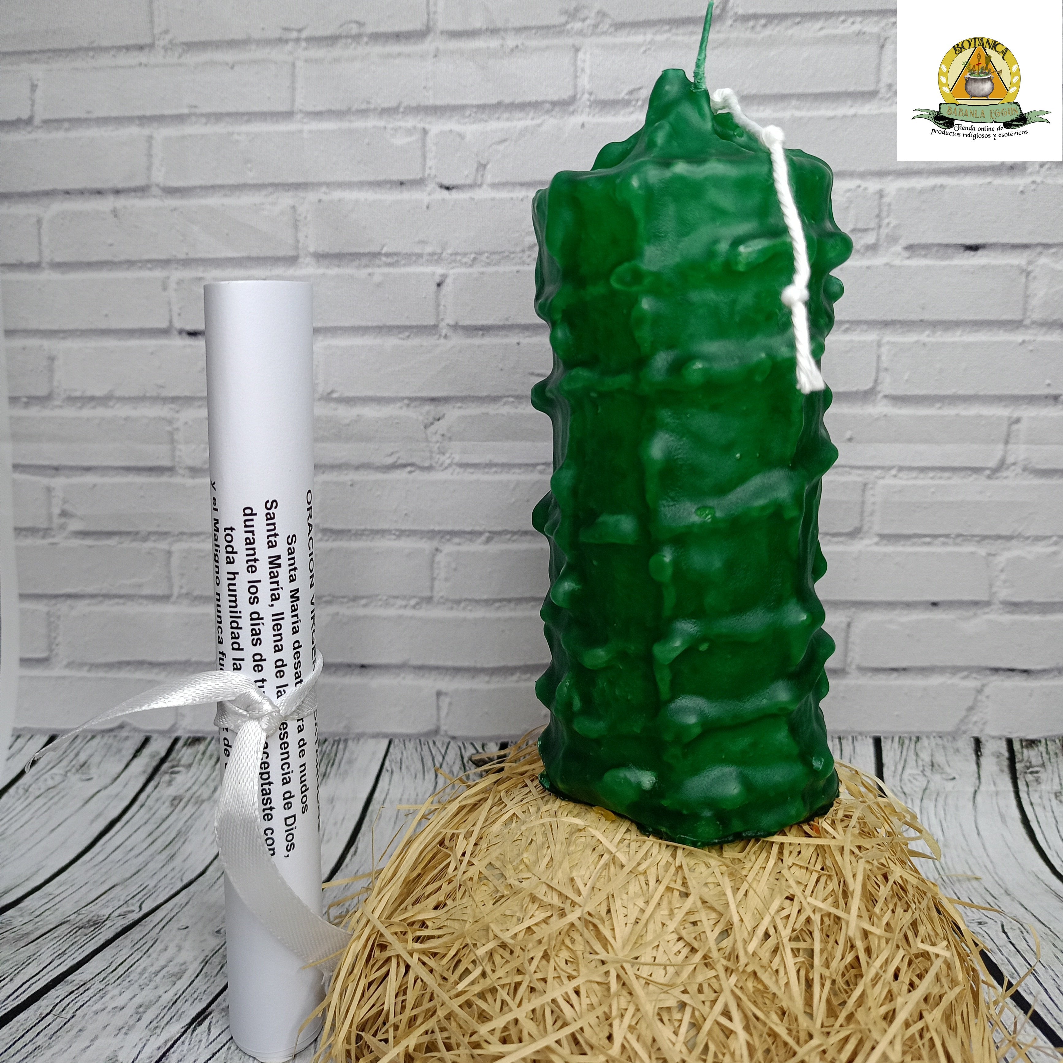CANDELE UNTIERS LAVORATE (VERDE)