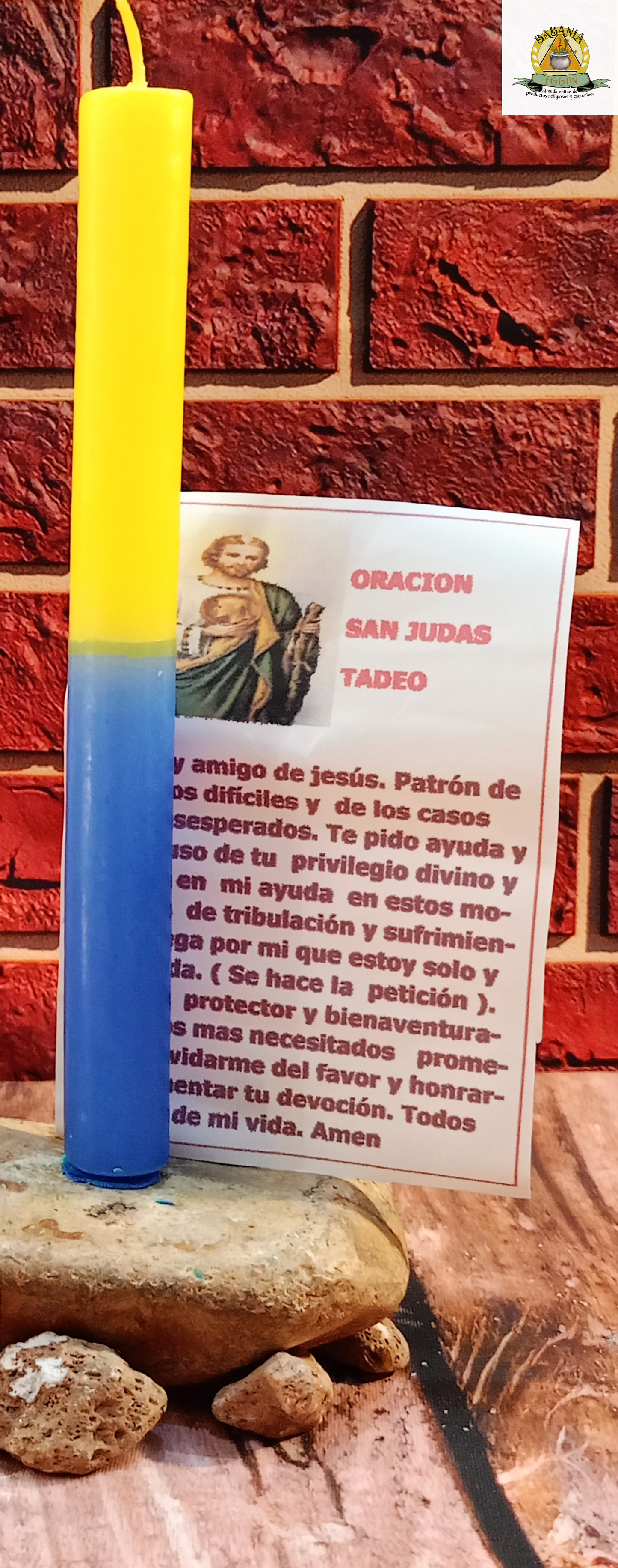 VELA BUJIA+ ORACION SAN JUDAS TADEO