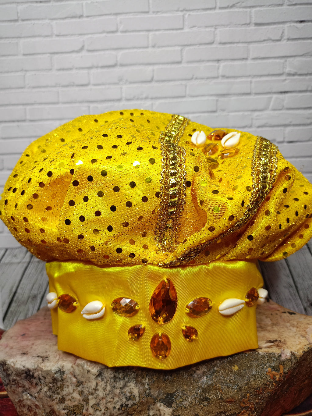 GORRO SANTERIA OSHUN