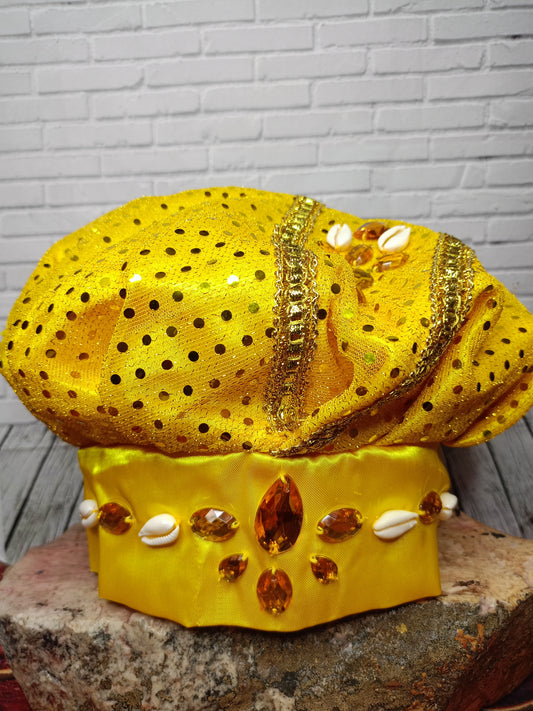 GORRO SANTERIA OSHUN